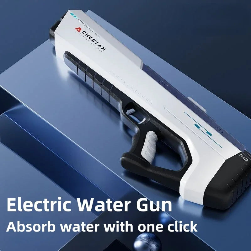 Automatic High-Pressure Electric Water Gun – Summer Outdoor Pool Toy for Kids, Ideal for Water Fights and Fun Games